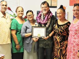 Larry Hirata and ASCC admin