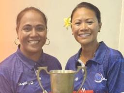 Traveling Coaches Alani Thomsen and Francine Amoa