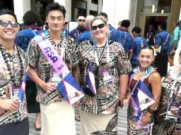 Team ASA at the Paris 2024 Opening Ceremony