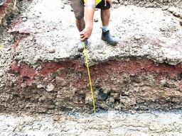 A look at the area in Aua where oil contaminants were found last week