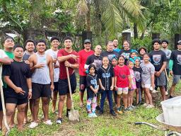 AYFS President Victor Avalos and board members, coaches, parents and players