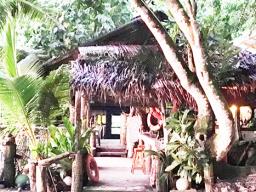 Interior of Tisa's Barefoot Bar