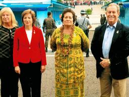 Amata with  members of the House Armed Services Committee