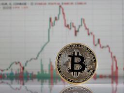 Bitcoin displayed in front of a price chart on the website of cryptocurrency exchange Coinbase earlier this year.