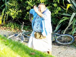 Tofiga Fepulea'i is the PI wannabe P.I. Bob Titilo in Take Home Pay.