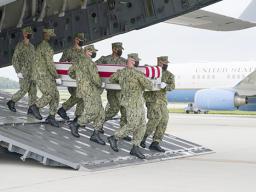 Transfer of dead at Dover Air Force Base