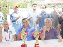  American Samoa Boxing Association officials and boxers 