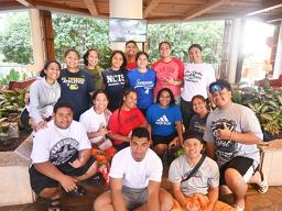 Young Ambassadors at Hale Koa buffet