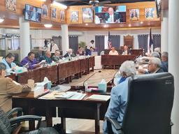 Senate Chamber during deliberations