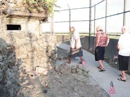 Gov Lemanu with Deputy Prime Minister Tuala Ponifasio and Samoa’s Return Services Association Vice President Peter Antonius Jensen
