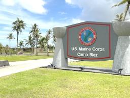 US Marine Force Base Camp Blaz in Guam
