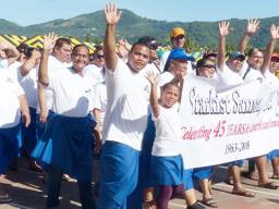 Cannery workers in the 2019 Flag Day parade