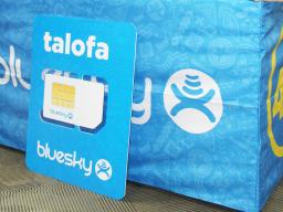 Bluesky giant SIM card facsimile