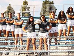 The Carson High School Girls Rugby Team