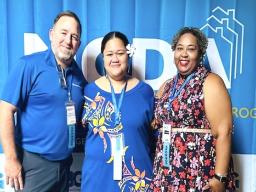 Community Development Block Grant (CDBG) Manager, Mrs. Maryann Ioane-Mikaele and others