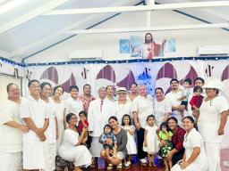 Members of the Congregational Christian Church of Jesus in Samoa (CCJS) 