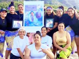 Hawaii group pay tribute to Letini "Ricky" Fala Mauga