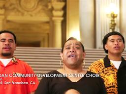 Three members of the Samoan Community Development Center Choir