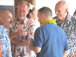 Hawaiian Airlines CEO Joe Sprague and others