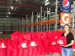 Donations from Chamber of Commerce member, Wightman Crane & Stuart