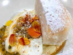 A desert creation by Chef Selau Mailata