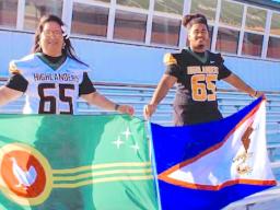 Chris Fiailoa and his mom