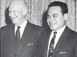 Dwight D. Eisenhower and Peter Tali Coleman