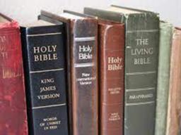 A collection of bibles