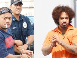 Pati Lepou (left), Joseph Iakopo (right)