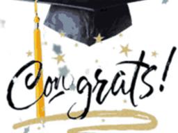Congrats grads banner