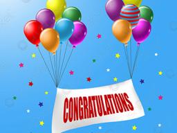 Congratulations logo