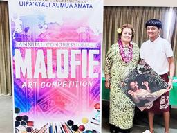 Uifa’atali Aumua Amata and Talanoa Lagafuaina