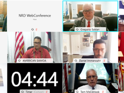 Screenshot of Legislative hearing
