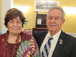 Congresswoman Amata with Congressman Joe Wilson