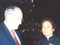 Congresswoman Amata and Vice President Cheney