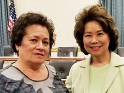 Congresswoman Amata and Secretary Chao