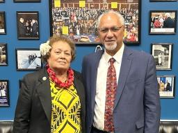 Amata and Governor Pulaali’i