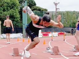 Nathan Crumpton running