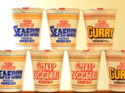 Cup Noodle packages