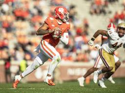 Clemson quarterback D.J. Uiagalele