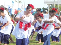 American Samoa cheered during opening ceremony