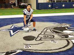 Local football standout Darius McMoore