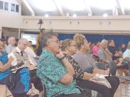 The government hosted town hall meeting 