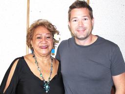 Fatima Langkilde with her cousin, Johannes Langkilde