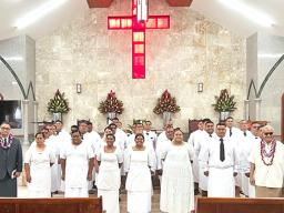 Sunday’s Corrections Academy church service