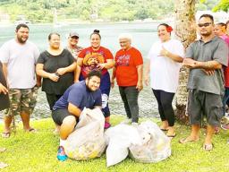Staff of the Department of Human Resources at Fagaalu Park