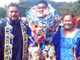 Dionysus Nua with his parents