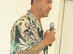 Marine and Wildlife Resources director, Taotasi Archie Soliai 