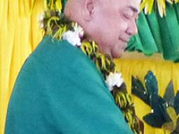 Education director Talauega Dr. Samasoni Asaeli
