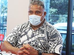 Health director Motusa Tuileama Nua